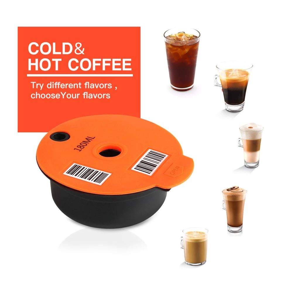 Compatible With Bosch Coffee Machines Coffee Filter Reusable Coffee Capsules 60/180ml Optional