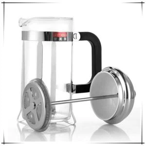 French press coffee and tea maker French filter coffee press plunger with stainless steel filter portable