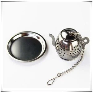 MINI Cute Stainless Steel Tea Infuser Pendant Design Home Office Tea Strainer Gift Teapot Type Creative Tea Accessories