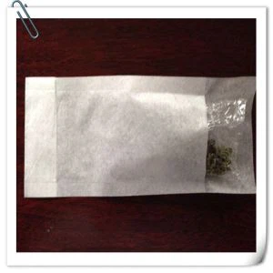 tea bag with tongue and gusset for ceylon tea