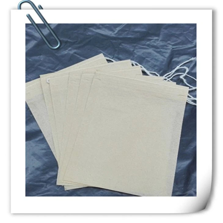 Wood Pulp Filter Paper Disposable Tea Strainer Filters Bag Single Drawstring Heal Seal Tea Bags No bleach