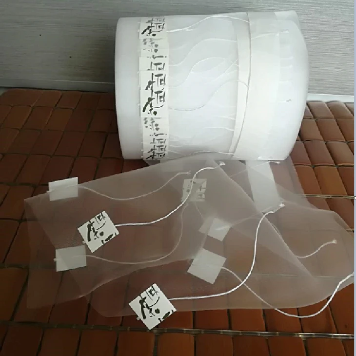 PLA biodegradable pyramid tea bag packaging material