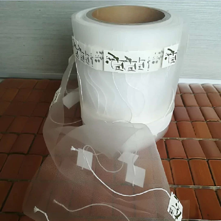 PLA biodegradable pyramid tea bag packaging material