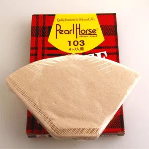 Natural Unbleached Disposable Paper Coffee Filters