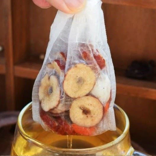 50 X70mm PLA Non-woven Single String Empty Tea Bag