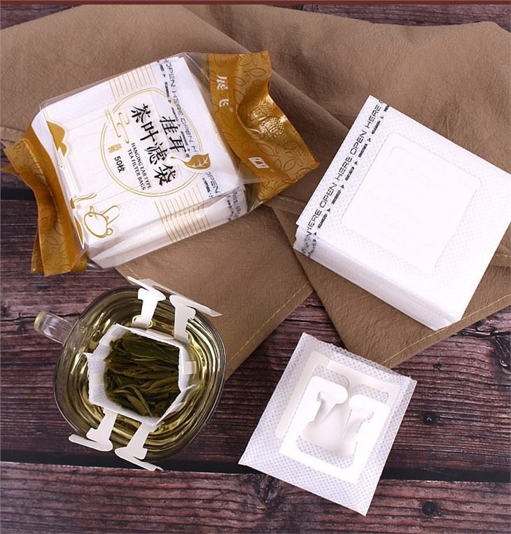Portable Drip Coffee Filter Bag in Roll Hanging Ear Style Coffee Filters Paper For Machine